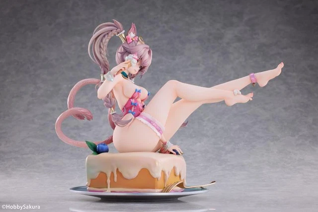 Alt view image 6 of 6 - Japan SWEET CAT Illustration by Usazat 1/6 Complete Figure