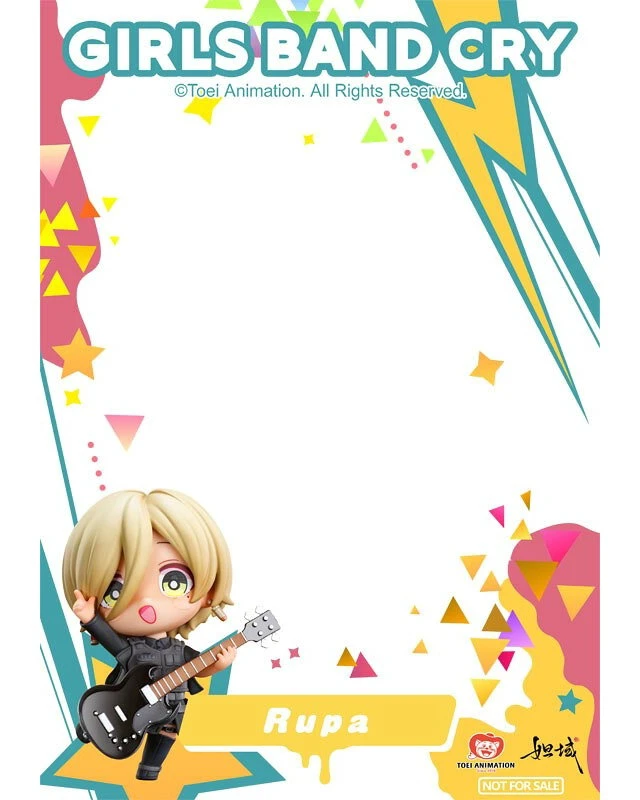 Alt view image 6 of 6 - Japan Bonus: Girls Band Cry Rupa SD Complete Figure