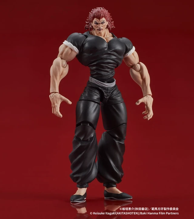 Alt view image 2 of 6 - Japan DIGACTION Yujiro Hanma Hanma Baki Movable Figure