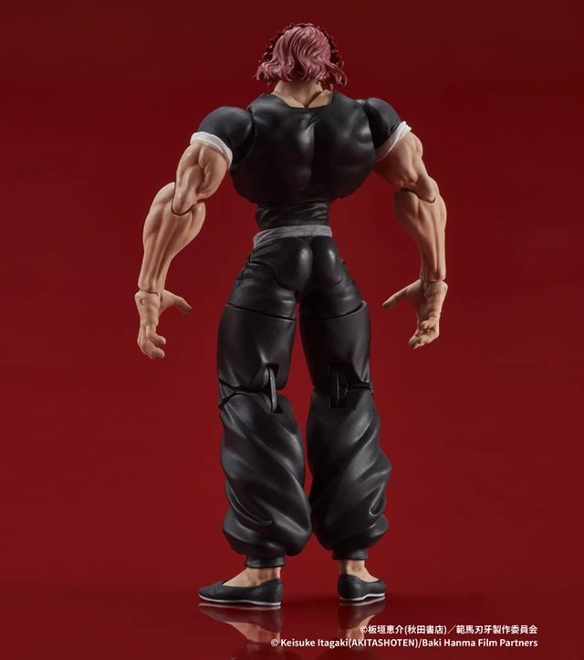 Alt view image 6 of 6 - Japan DIGACTION Yujiro Hanma Hanma Baki Movable Figure