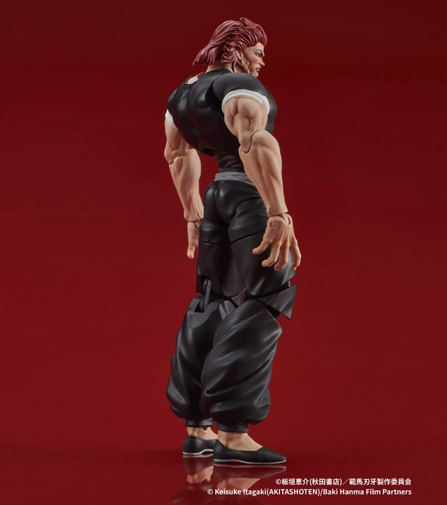 Alt view image 4 of 6 - Japan DIGACTION Yujiro Hanma Hanma Baki Movable Figure
