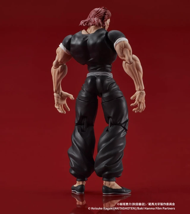 Alt view image 5 of 6 - Japan DIGACTION Yujiro Hanma Hanma Baki Movable Figure