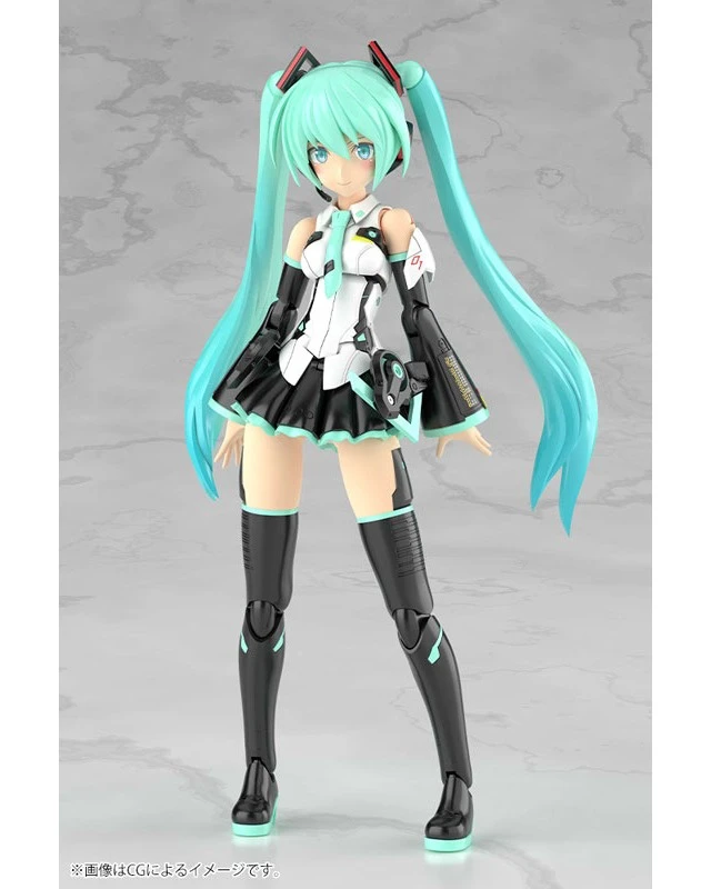Alt view image 2 of 6 - Japan Hatsune Miku Frame Music Girl Grande Scale Plastic Model