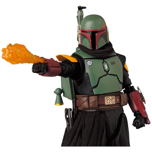 Alt view image 3 of 6 - Japan MAFEX No.201 Boba Fett (Recovered Armor) Complete Figure
