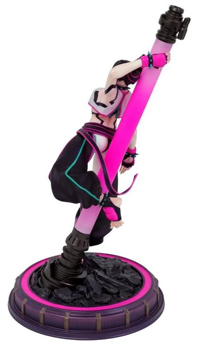 Alt view image 4 of 6 - Japan CFB Creator's Model Street Fighter 6 Juri Complete Figure