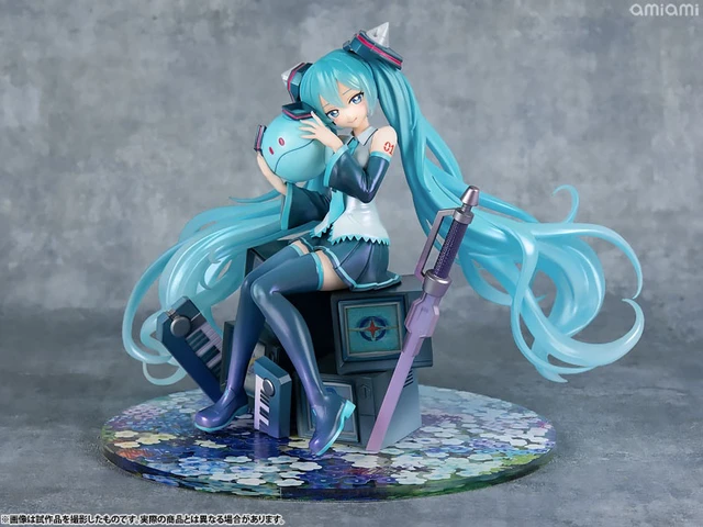 Alt view image 2 of 6 - Japan Lucrea Hatsune Miku x 00 Gundam 1/7 Complete Figure