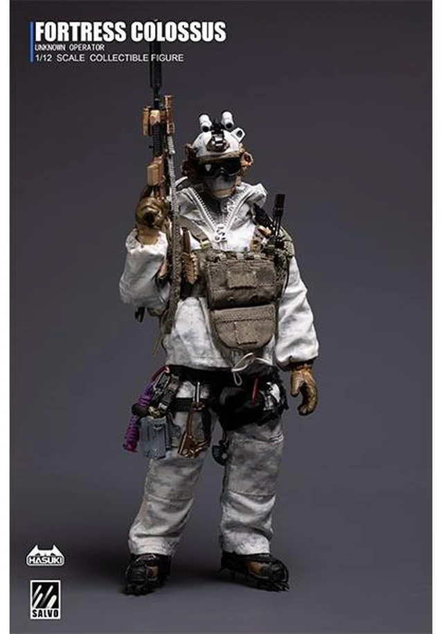 Main image of Japan SALVO Series SA03 Sierra Phantom 1/12 Complete Action Figure