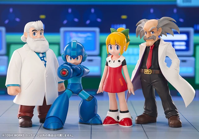 Alt view image 6 of 6 - Japan OSHI WORKS Mega Man Complete Figure