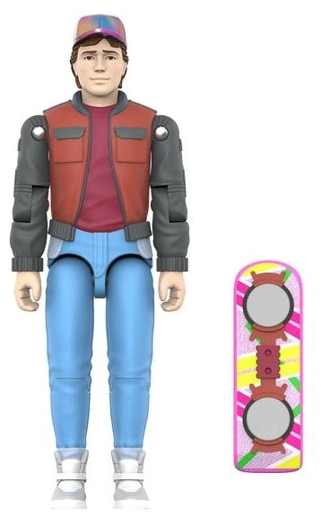 Main image of Japan ReAction+ 3.75 Action Figure Back to the Future Series 2 Marty McFly