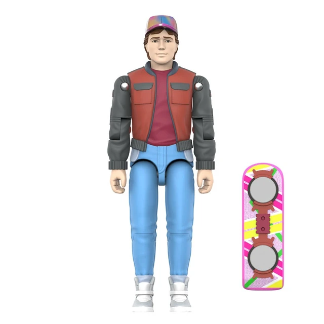 Alt view image 3 of 4 - Japan ReAction+ 3.75 Action Figure Back to the Future Series 2 Marty McFly