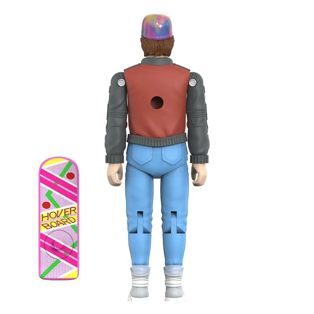 Alt view image 4 of 4 - Japan ReAction+ 3.75 Action Figure Back to the Future Series 2 Marty McFly