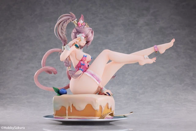 Alt view image 6 of 6 - Japan SWEET CAT Illustration by Zhaotu 1/6 Complete Figure Deluxe Edition