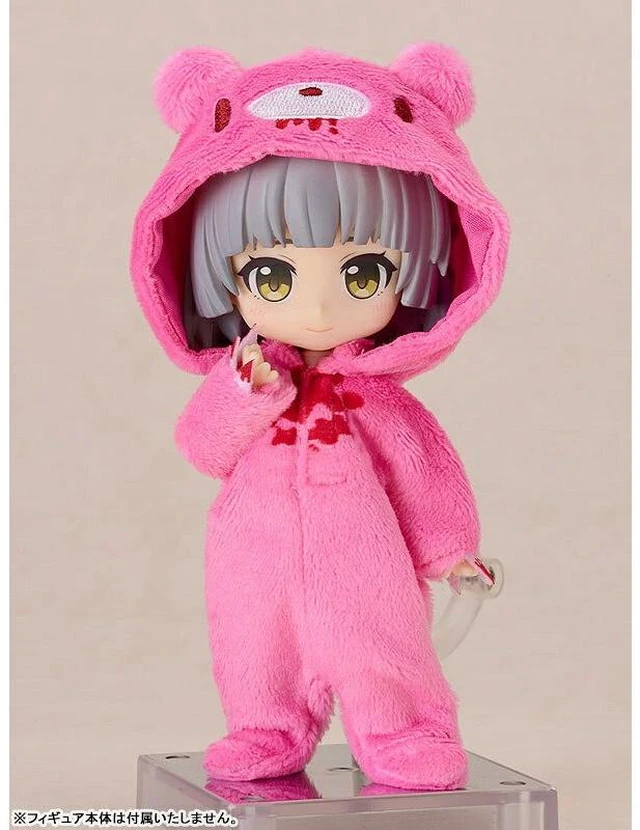 Alt view image 4 of 6 - Japan Nendoroid Doll Kigurumi Pajama Gloomy the Naughty Grizzly - Gloomy