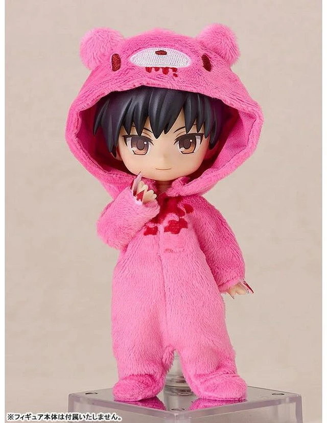 Alt view image 5 of 6 - Japan Nendoroid Doll Kigurumi Pajama Gloomy the Naughty Grizzly - Gloomy