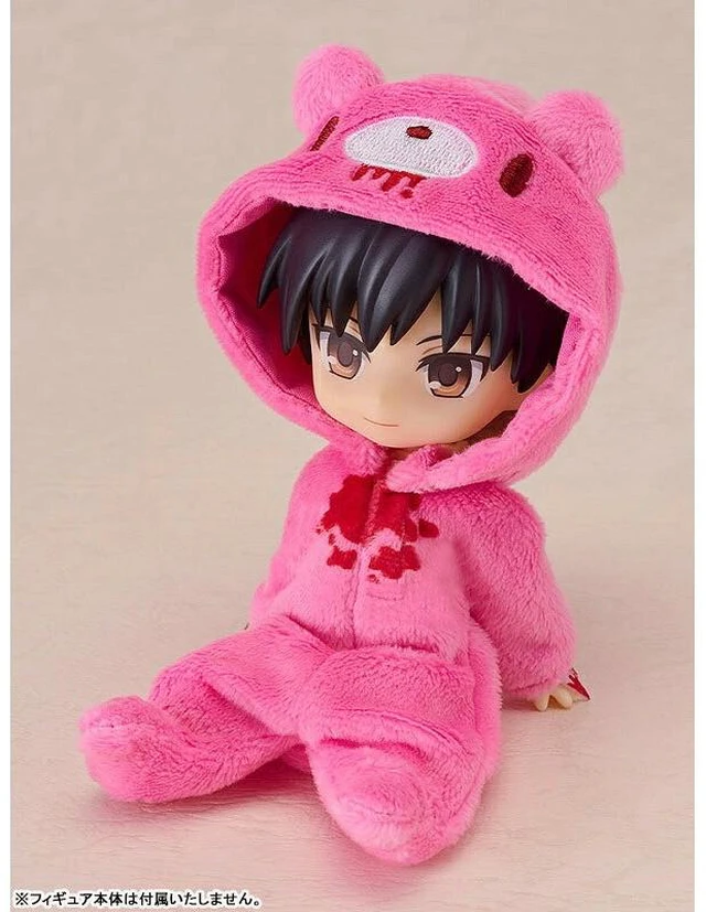 Alt view image 6 of 6 - Japan Nendoroid Doll Kigurumi Pajama Gloomy the Naughty Grizzly - Gloomy