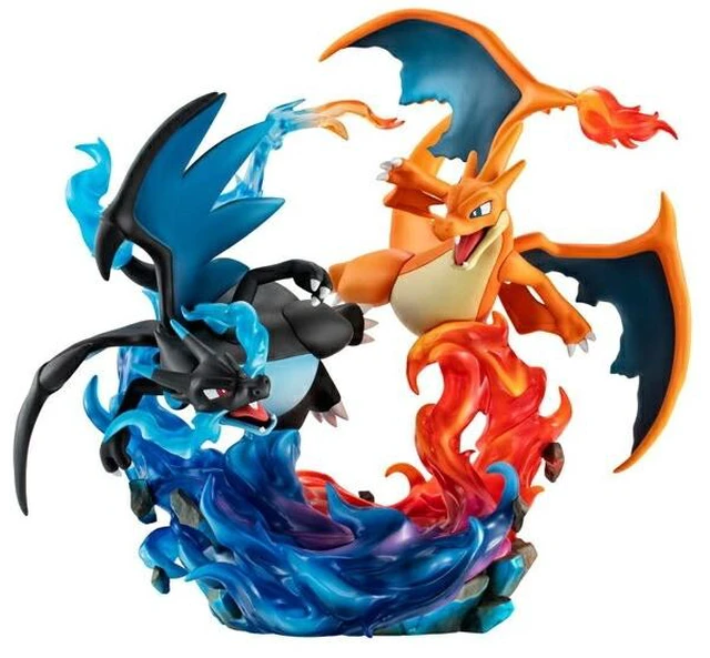 Main image of Mega Charizard X & Mega Charizard Y Complete Figure