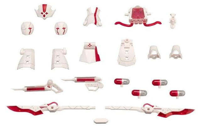 Main image of Megalomaria Metamorphose Unit Ex-Armor White Nurse Plastic Model
