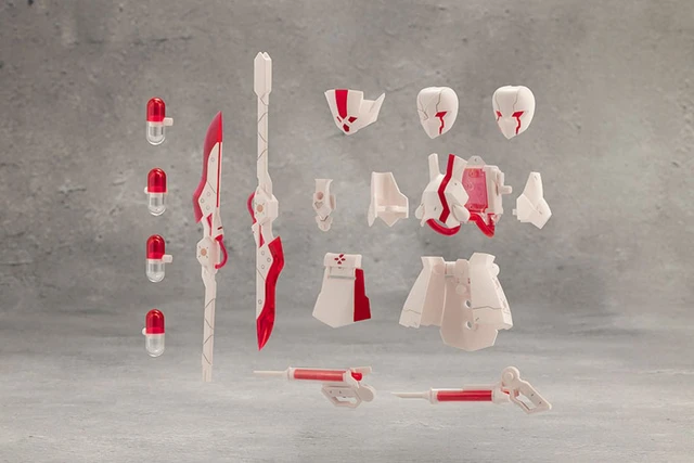 Alt view image 4 of 6 - Megalomaria Metamorphose Unit Ex-Armor White Nurse Plastic Model