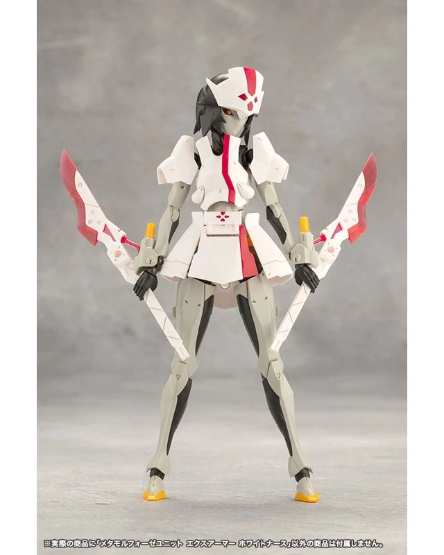 Alt view image 6 of 6 - Megalomaria Metamorphose Unit Ex-Armor White Nurse Plastic Model