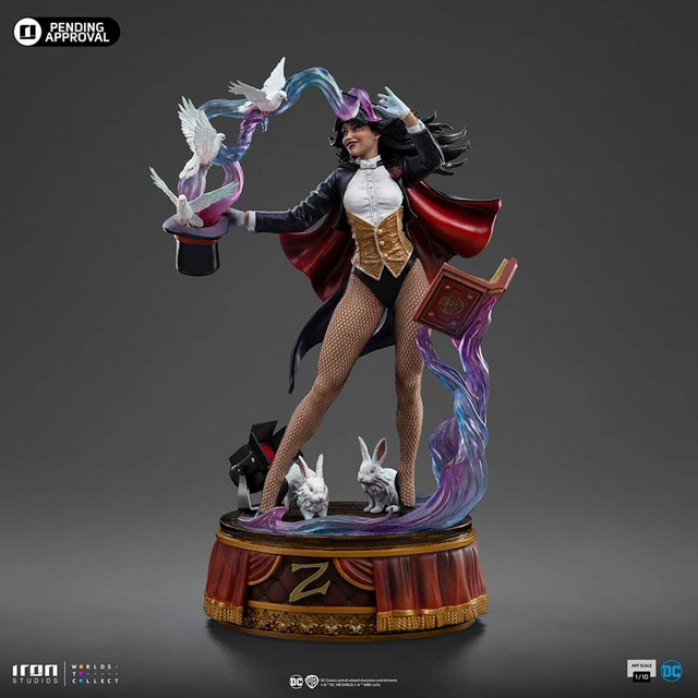 Alt view image 3 of 6 - Zatanna Art Scale 1/10 Statue DC Comics