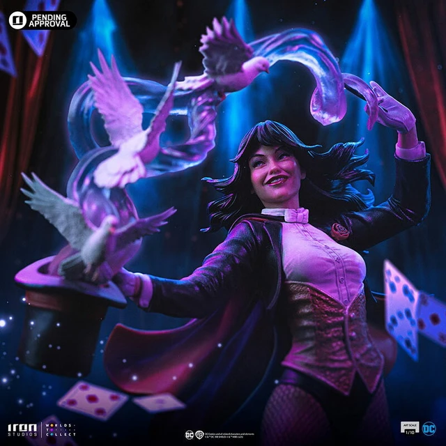 Alt view image 6 of 6 - Zatanna Art Scale 1/10 Statue DC Comics