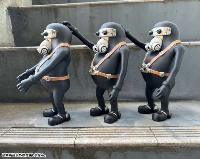 Alt view image 3 of 6 - JUNK HEAD 1/1 3 Idiots Sofubi Figure