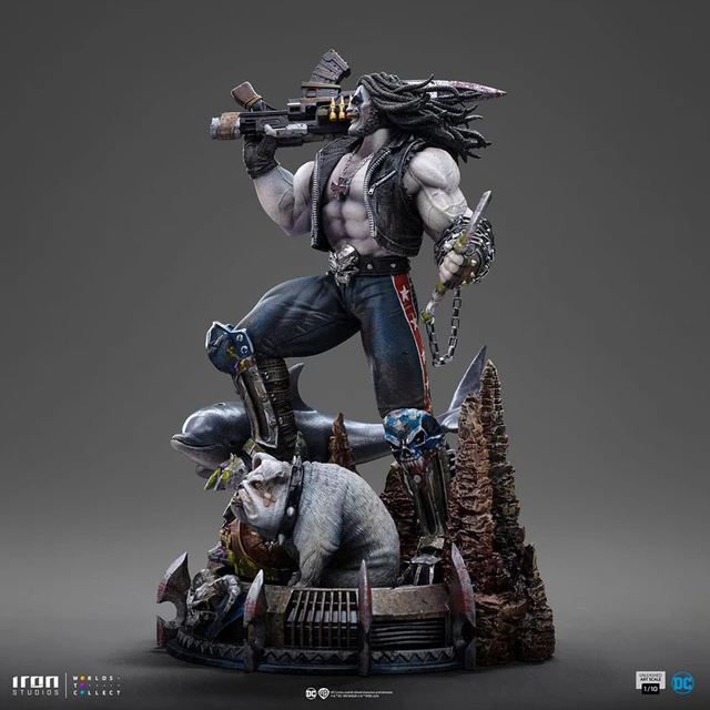 Alt view image 6 of 6 - DC Comics Lobo (Unleashed) Art Scale 1/10 Statue Iron Studios