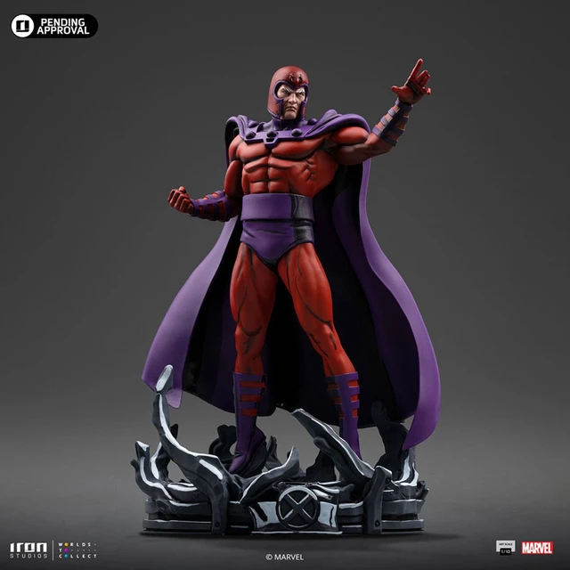 Alt view image 4 of 6 - Magneto Art Scale 1/10 Statue X-Men '97