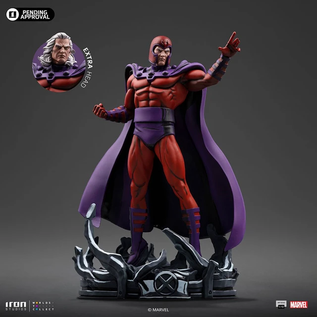 Alt view image 5 of 6 - Magneto Art Scale 1/10 Statue X-Men '97