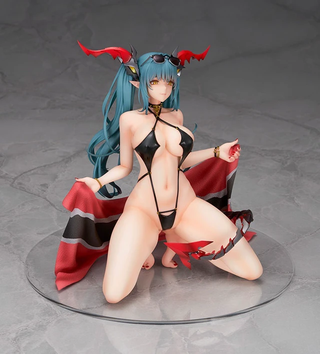 Alt view image 5 of 6 - Regensburg Dark Dragon & Luminous Coast Ver. 1/7 Complete Figure Azur Lane