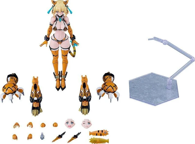 Alt view image 2 of 6 - PLAMAX Sophia F. Shirring Tiger Armor Ver. Bunny Suit Planning