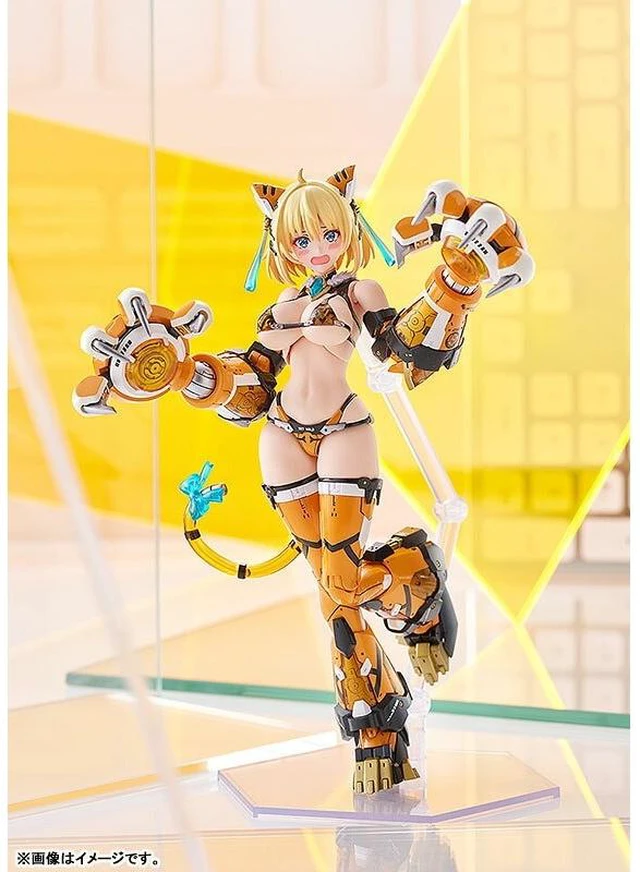 Alt view image 3 of 6 - PLAMAX Sophia F. Shirring Tiger Armor Ver. Bunny Suit Planning