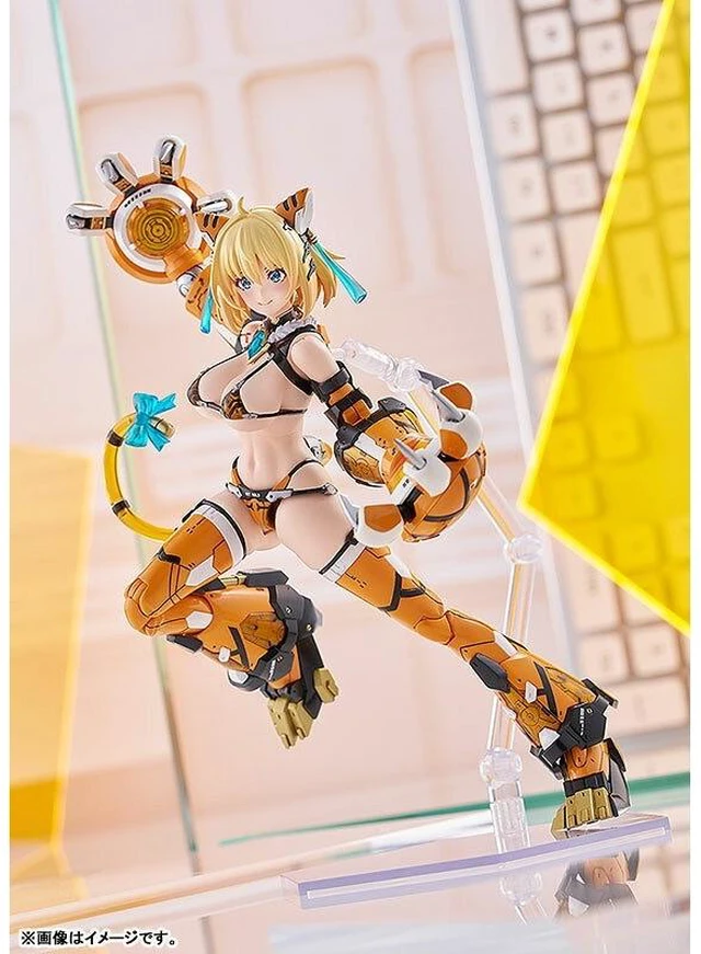 Alt view image 4 of 6 - PLAMAX Sophia F. Shirring Tiger Armor Ver. Bunny Suit Planning