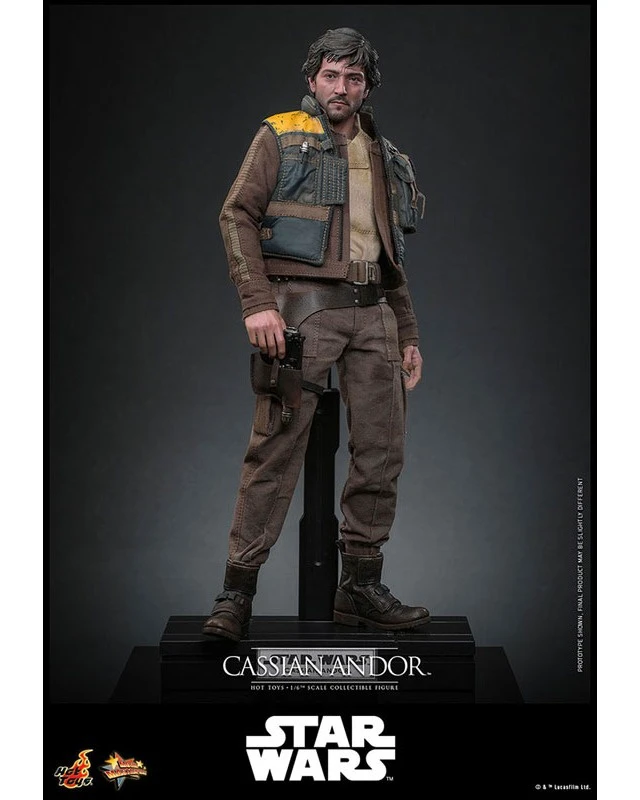 Alt view image 3 of 6 - Movie Masterpiece Cassian Andor Rogue One Star Wars 1/6 Figure