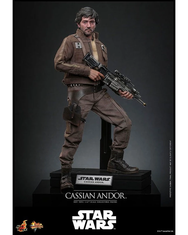 Alt view image 5 of 6 - Movie Masterpiece Cassian Andor Rogue One Star Wars 1/6 Figure