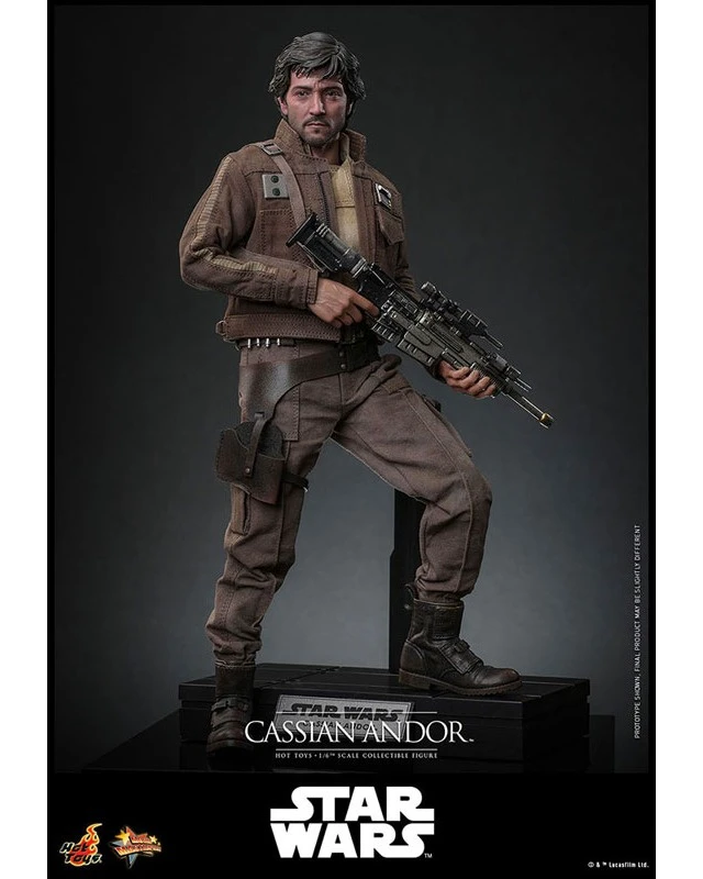 Alt view image 4 of 6 - Movie Masterpiece Cassian Andor Rogue One Star Wars 1/6 Figure