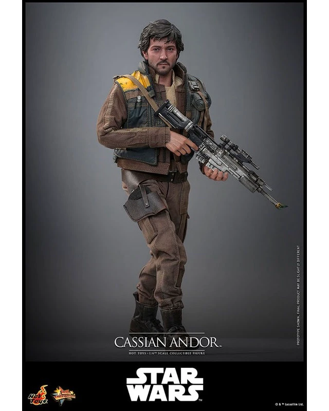 Alt view image 6 of 6 - Movie Masterpiece Cassian Andor Rogue One Star Wars 1/6 Figure