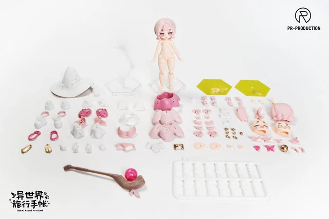 Alt view image 6 of 6 - Isekai Travel Diary 02B Newbie Wizard Mars Stock Sakura Magic Ver. Plastic Kit