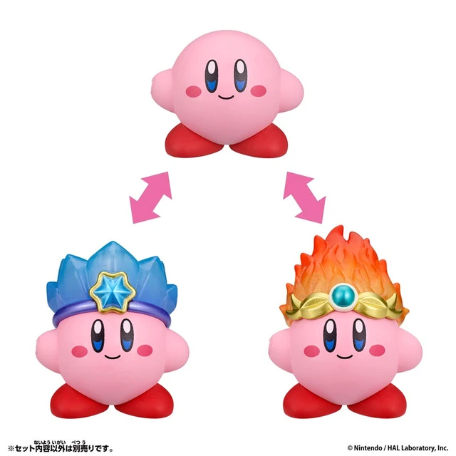 Alt view image 2 of 5 - Kirby Change! Copy Ability Ice & Fire