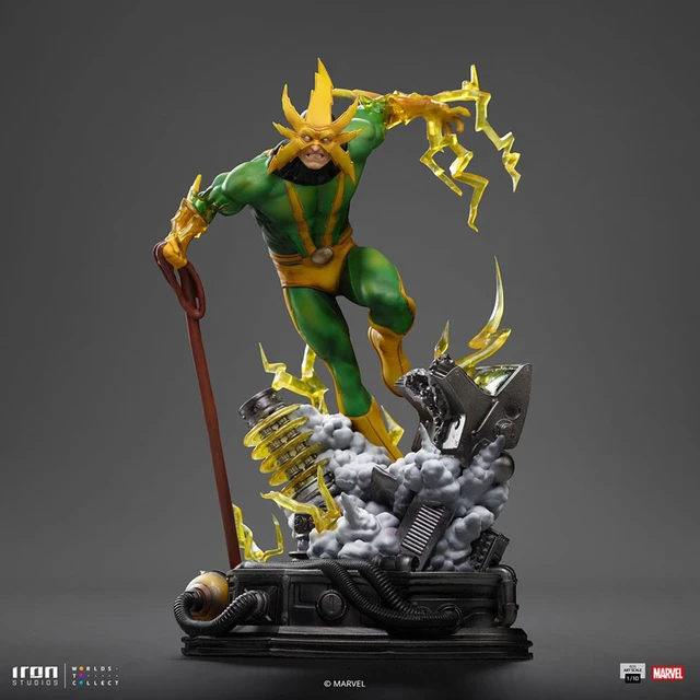 Alt view image 3 of 6 - Electro 1/10 Scale Battle Diorama Series Statue - Marvel Comics