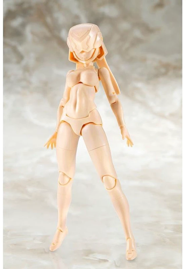 Alt view image 5 of 6 - Megami Device B1R-L Chassis Kit Skin Color D 1/1 Plastic Model