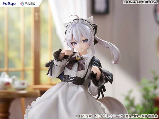 Alt view image 6 of 6 - Elaina Cat Ear Cafe Ver. 1/7 Complete Figure Wandering Witch