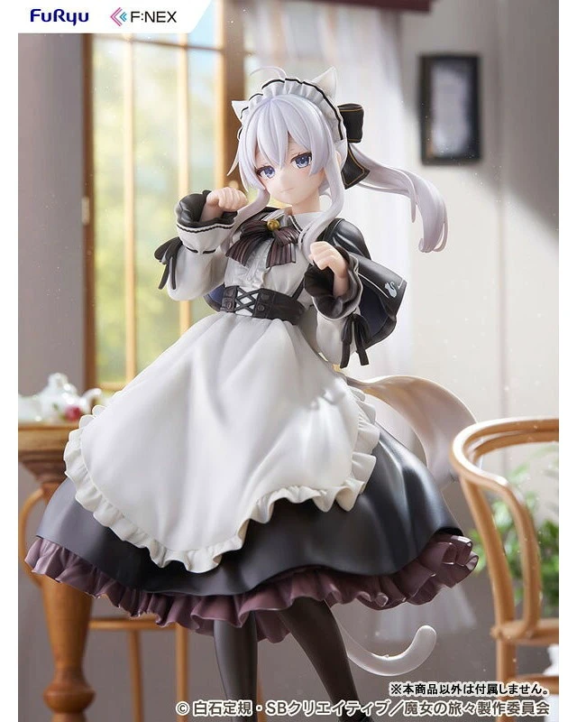 Alt view image 3 of 6 - Elaina Cat Ear Cafe Ver. 1/7 Complete Figure Wandering Witch