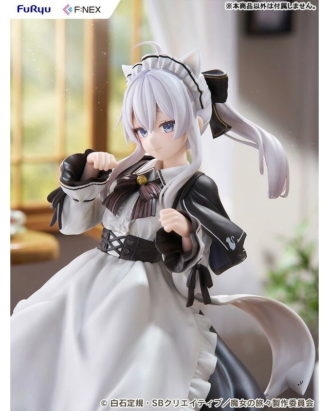 Alt view image 4 of 6 - Elaina Cat Ear Cafe Ver. 1/7 Complete Figure Wandering Witch