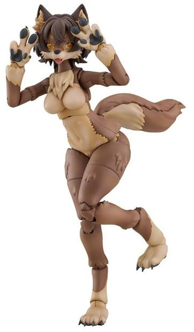 Main image of Kemopla No.KP-02R Japanese Wolf Plastic Model (Re-run)