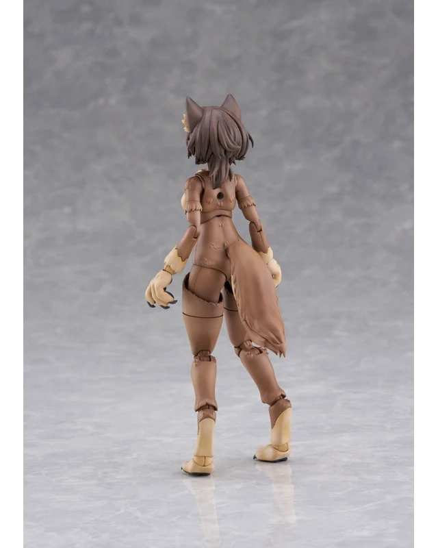 Alt view image 3 of 6 - Kemopla No.KP-02R Japanese Wolf Plastic Model (Re-run)