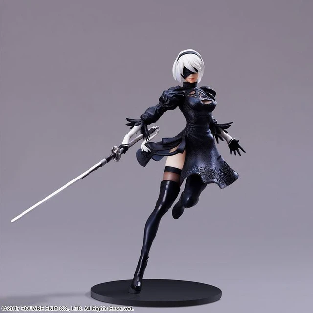 Alt view image 2 of 6 - FORM-ISM NieR:Automata 2B (YoRHa No.2 Type B) Complete Figure (Re-run)