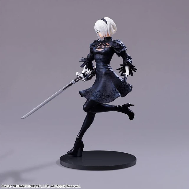 Alt view image 3 of 6 - FORM-ISM NieR:Automata 2B (YoRHa No.2 Type B) Complete Figure (Re-run)