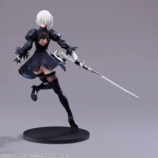 Alt view image 4 of 6 - FORM-ISM NieR:Automata 2B (YoRHa No.2 Type B) Complete Figure (Re-run)