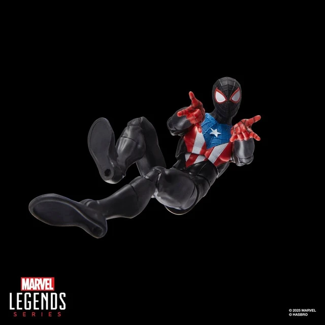 Alt view image 3 of 6 - Marvel Legends Miles Morales/Spider-Man (Boricua Suit) Marvels Spider-Man 2